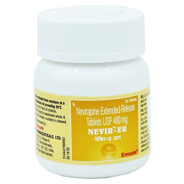 Nevir ER Tablet Bottle