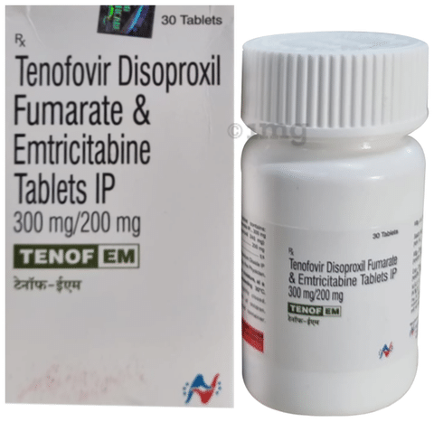 TENOF EM Tablet (PREP) Bottle